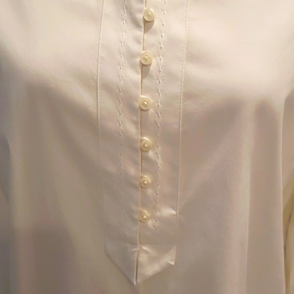 Elie Tahari Buttondown Blouse Size S - Picture 4 of 12